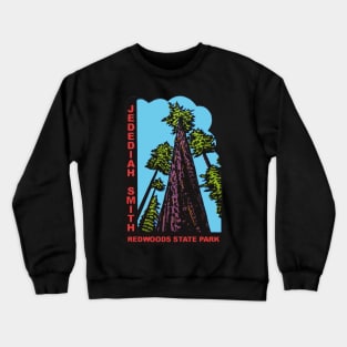 Jedediah Smith Redwoods State Park California Vintage Crewneck Sweatshirt